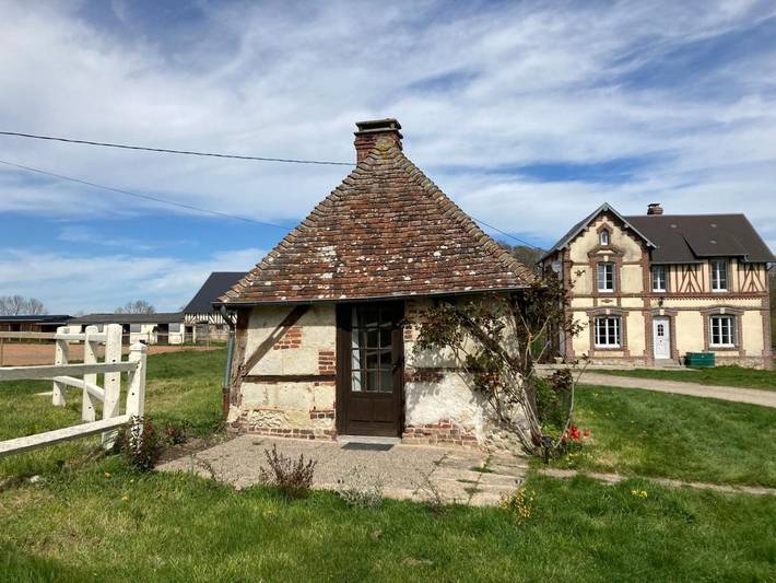 Maison de vacances pour 2 personnes, avec jardin ainsi que terrasse et vue, animaux acceptés