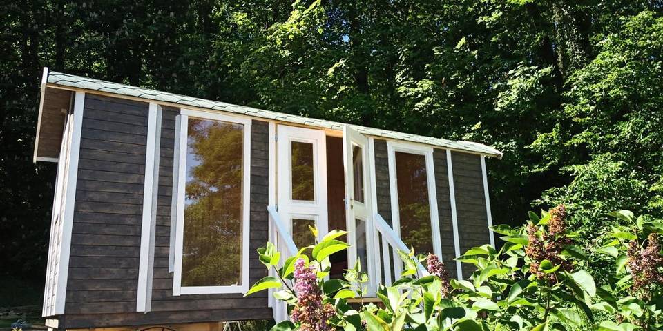 Tente pour 12 personnes, avec vue et jardin, animaux acceptés dans Grand Est - 4