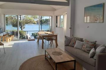 Location de vacances pour 8 personnes, avec terrasse et jardin dans Plage du Courant