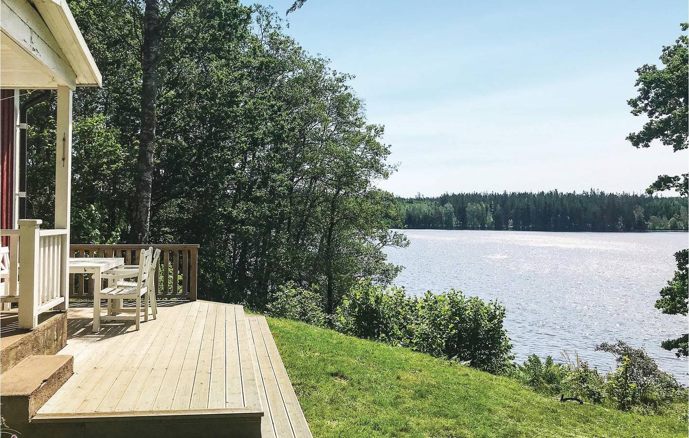 Ferienhaus für 6 Personen mit Terrasse in Jönköpings län
