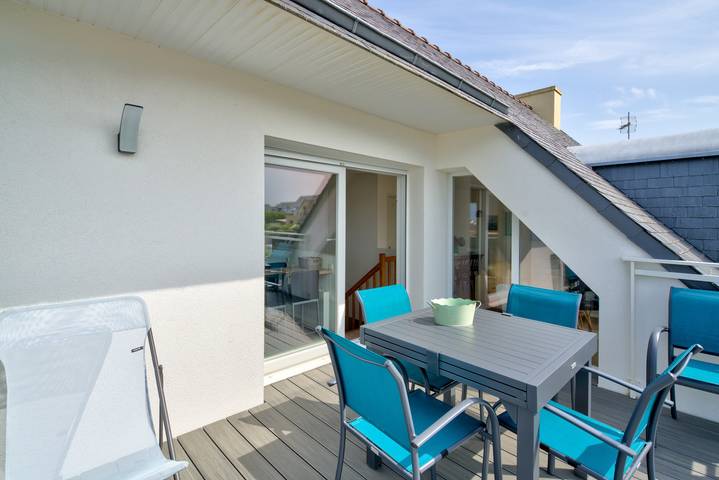 Location de vacances pour 6 personnes, avec jardin et balcon dans Plage Pentrez - 2