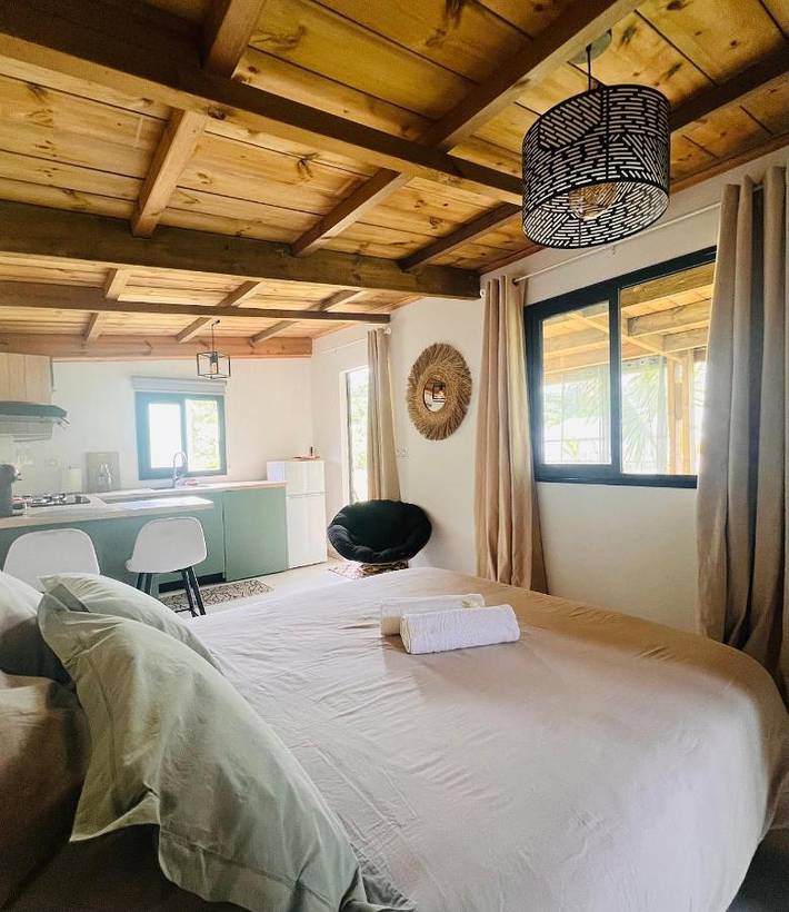 Location de vacances pour 2 personnes, avec balcon ainsi que jardin et vue dans Cap jaune - 2