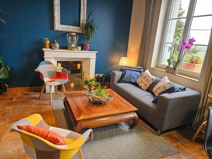 Location de vacances pour 5 personnes, avec vue ainsi que terrasse et jardin à Vouvray - 2