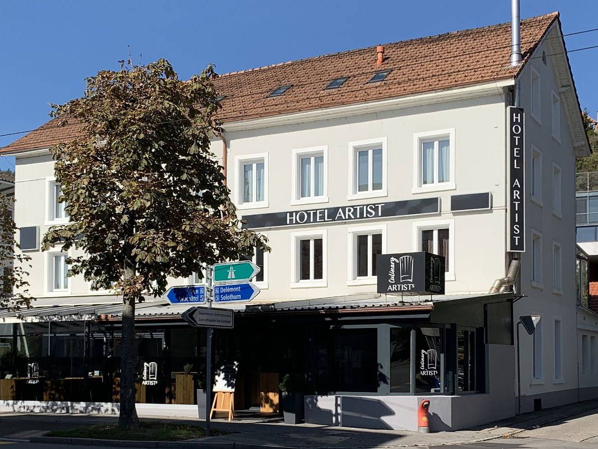 Hotel Restaurant Artist - Single Classic avec douche/Wc in Bienne, Pays des Trois-Lacs