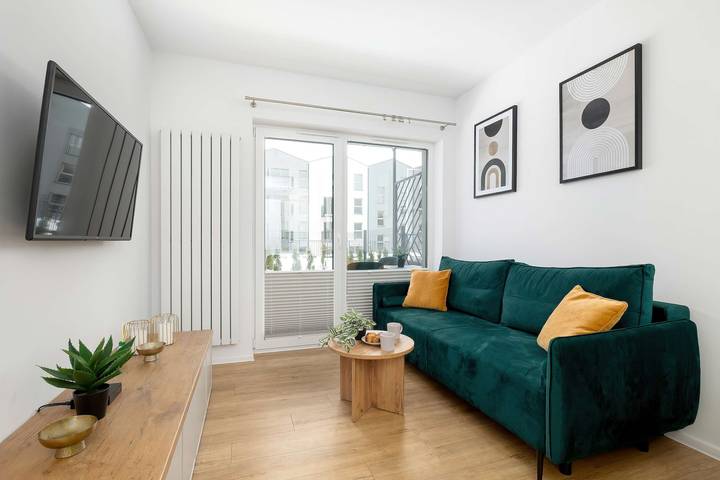 Apartament wakacyjny dla 4 osób, z Ogród w Bielsko-Biała