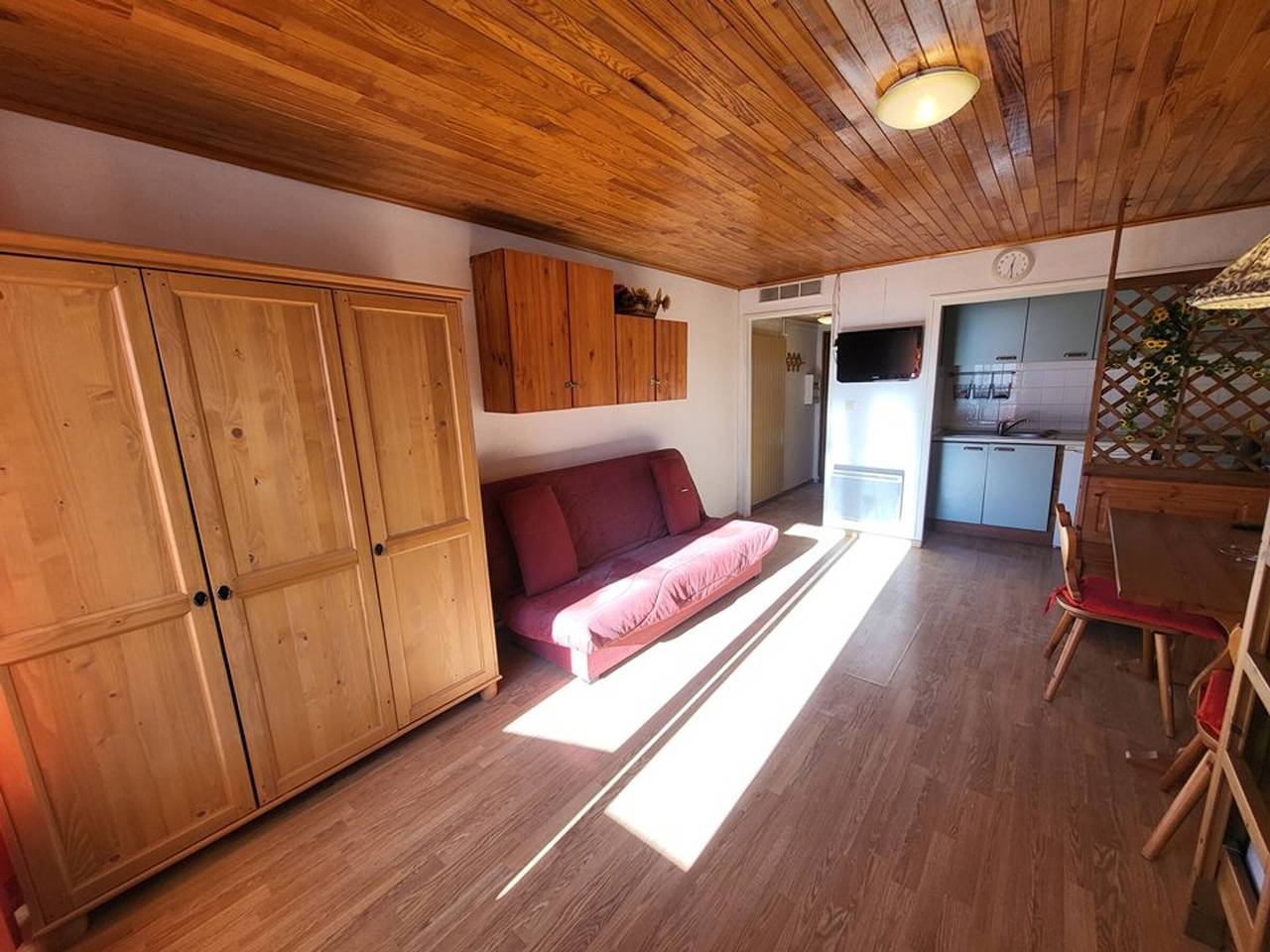 Entire studio, Cozy Studio with Parking in Montgenèvre in Montgenèvre, Briançon region