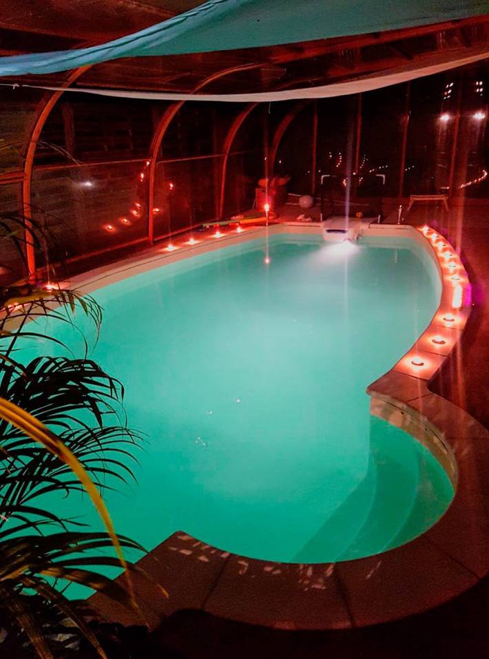 Chambre d’hôte pour 4 personnes, avec piscine et jardin