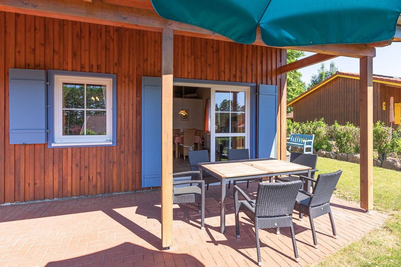 Ferienapartment Himmelblau am Jabelschen See in Jabel, Mecklenburgische Seenplatte