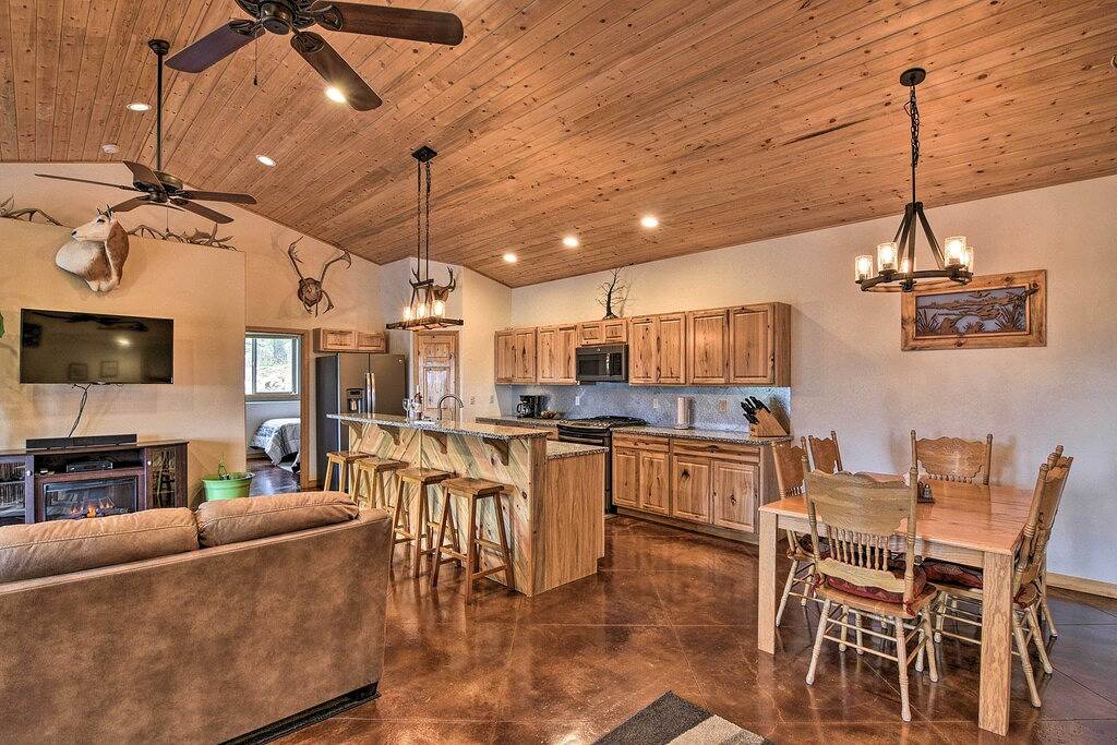 Stunning Home w/ Fire Pit, 11 Mi to Mt Yale! in Buena Vista, Chaffee County