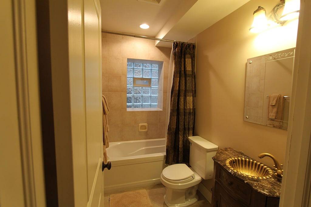 Ganze Wohnung, Eigentumswohnung mit Whirlpool-Badewanne, Terrasse und offenem Grundriss. Perfekt für Lrg Family in Chicago, Cook County