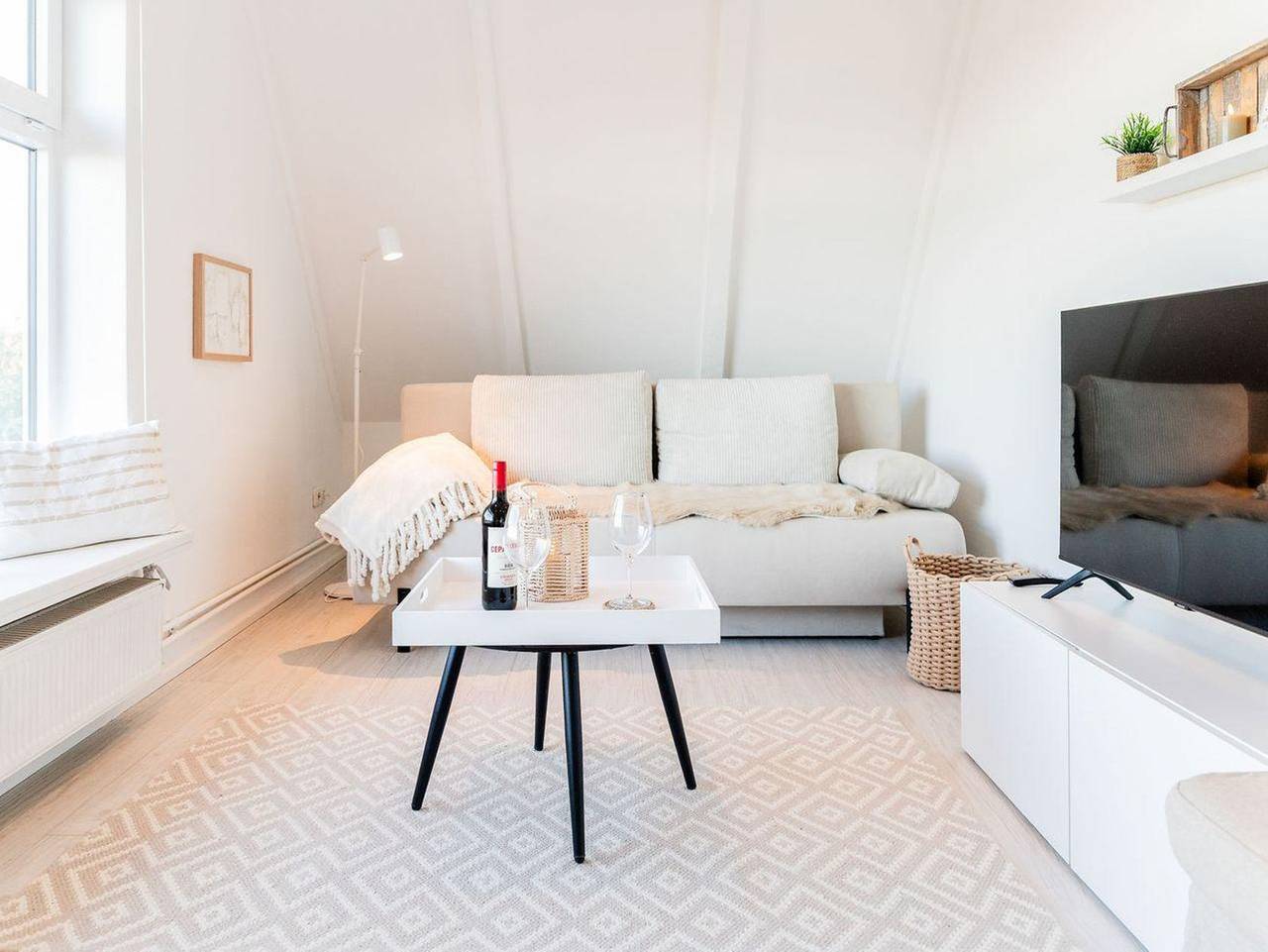 Ganze Ferienwohnung, Hygge Buden - Ferienwohnung Küstenglück in Strand Langballigau, Langballig