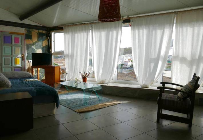 Villa pour 3 personnes, avec terrasse et vue, animaux acceptés - 1