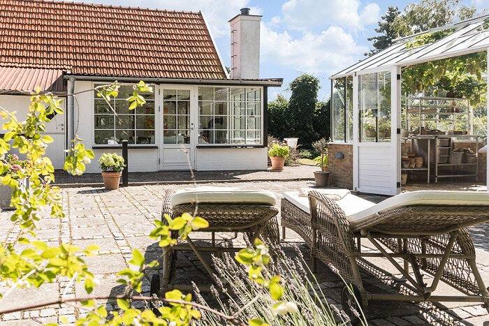 Meerblick und Orangerie auf der zauberhaften Insel Møn in Ulvshale, Vordingborg und Umgebung