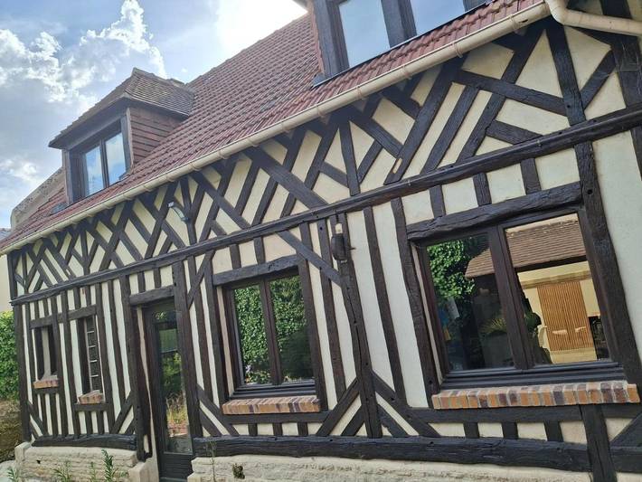 Location de vacances pour 5 personnes, avec Terrasse à Saint-Aubin-d'Arquenay