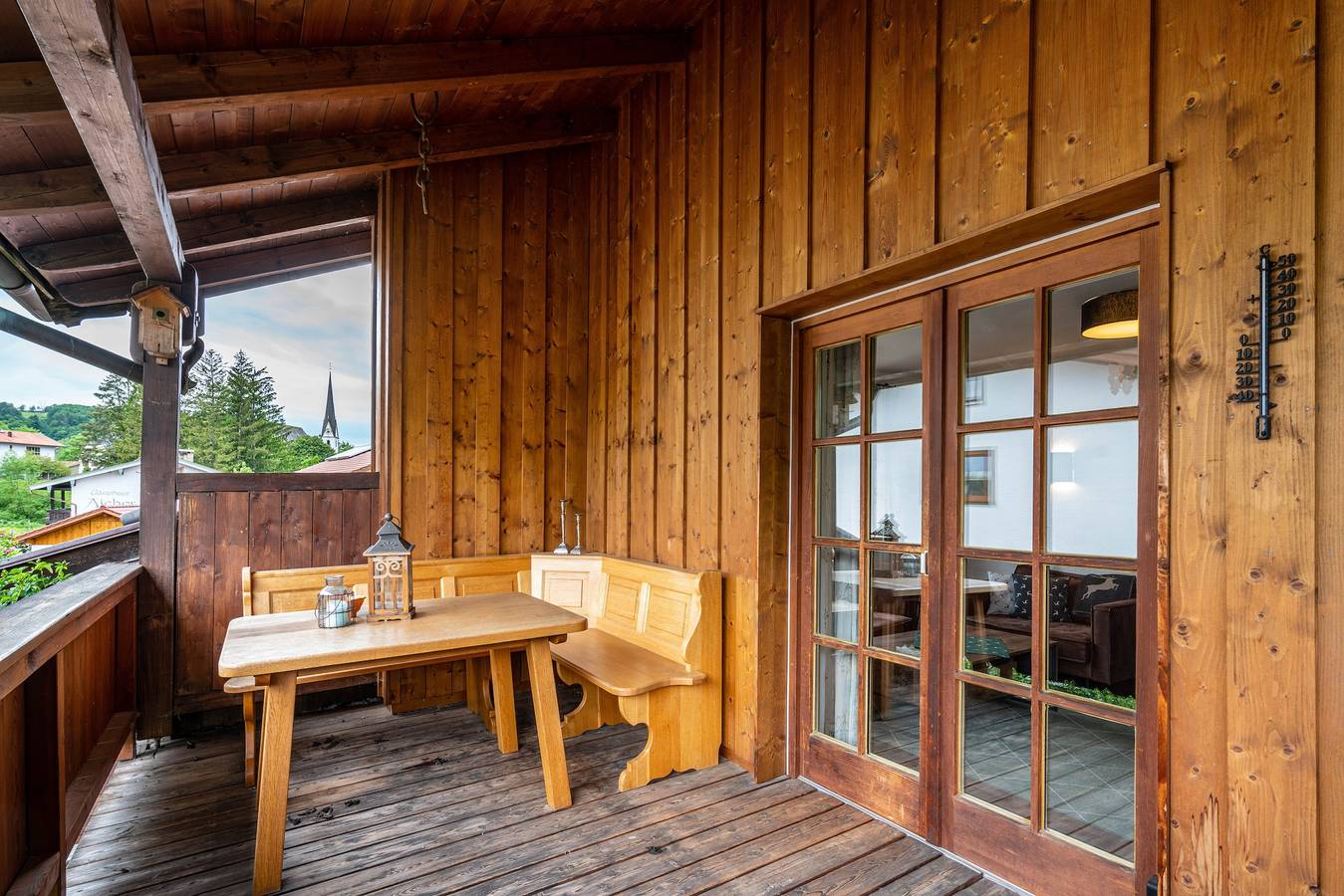 Ganze Wohnung, Ferienwohnung 'Kreiznegge' mit Bergblick, Balkon und Wi-Fi in Inzell, Bayerische Alpen