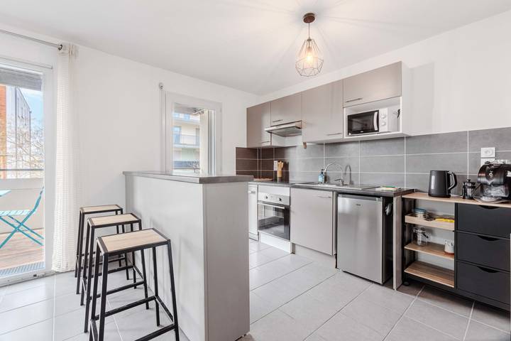 Apartamento entero, Apartamento de vacaciones para 5 personas con terraza in Balma, Toulouse region