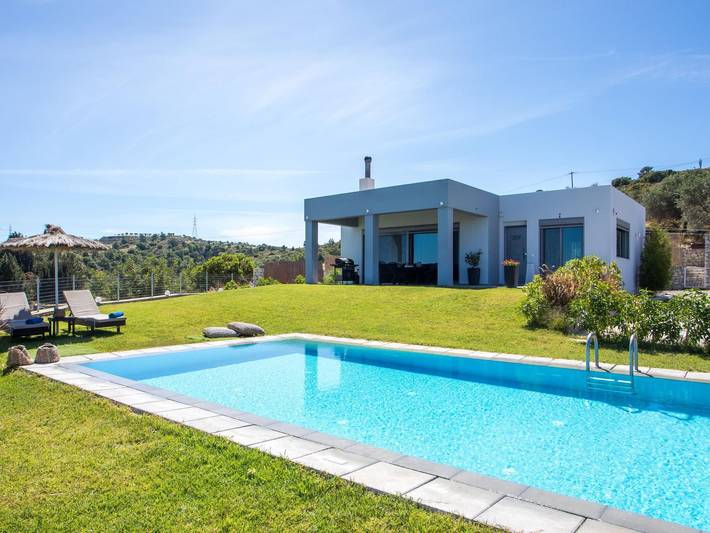 Ferienhaus für 6 Personen, mit Pool und Garten in Afantou - 4