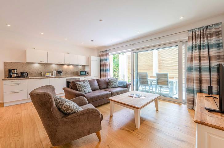 Ferienwohnung für 4 Personen, mit Terrasse und Garten in Malchow
