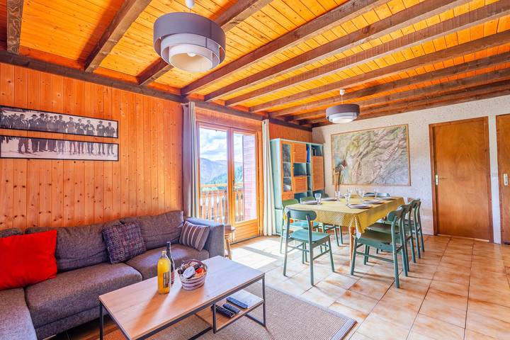 Gîte pour 8 personnes, avec Balcon et Jardin à Manigod - 4