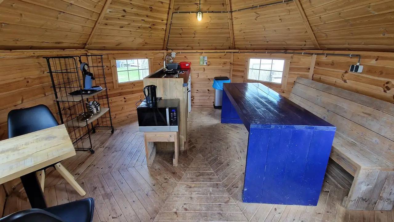 Vakantiehuis voor 3 personen met terras in Nederlandse kust