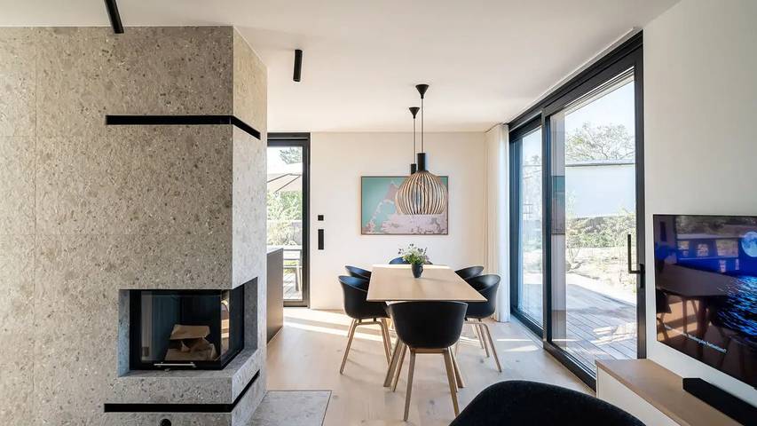 Ferienhaus für 6 Personen, mit Terrasse und Sauna sowie Garten in Dierhagen - 2