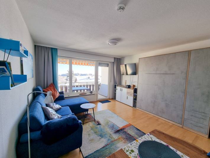 Gîte pour 2 personnes, avec balcon ainsi que jardin et sauna, animaux acceptés dans Hochenschwand