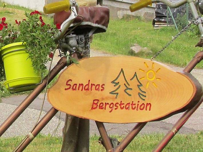 Ferienwohnung für 3 Personen, mit Balkon/Terrasse und Terrasse sowie Garten