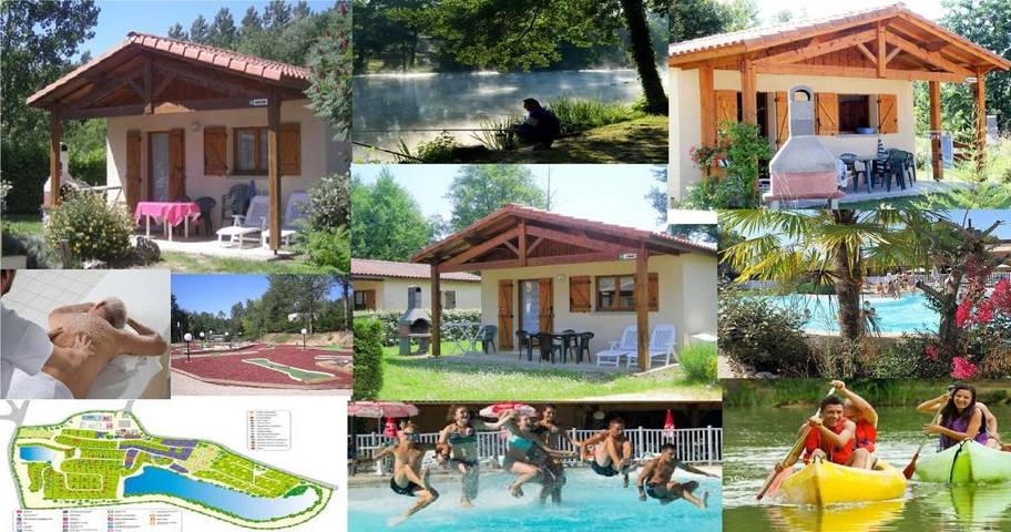 Location de vacances pour 8 personnes, avec jardin et piscine ainsi que jacuzzi et bassin pour enfant, adapté aux familles à Panjas - 3