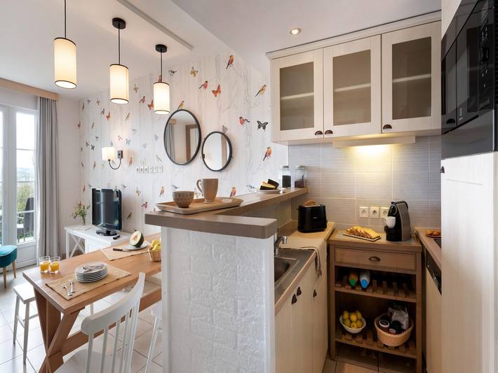 Location de vacances pour 6 personnes, avec sauna ainsi que terrasse et piscine, animaux acceptés à Houlgate - 3