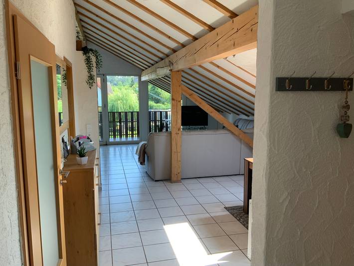 Ferienwohnung für 4 Personen, mit Balkon und Garten