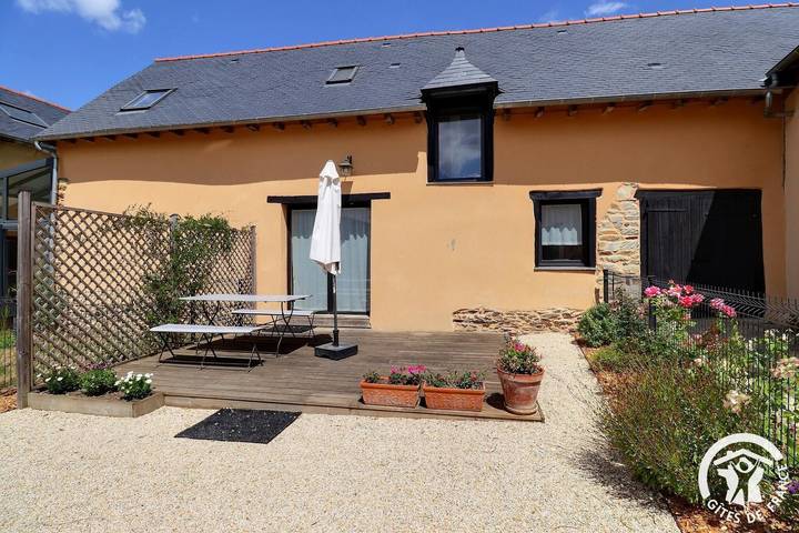 Gîte pour 6 personnes, avec Terrasse et Vue à Rennes