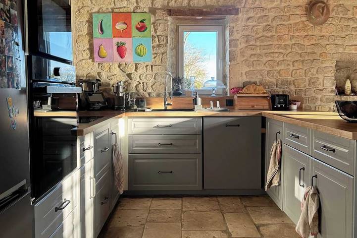 Maison de vacances pour 10 personnes, avec jardin