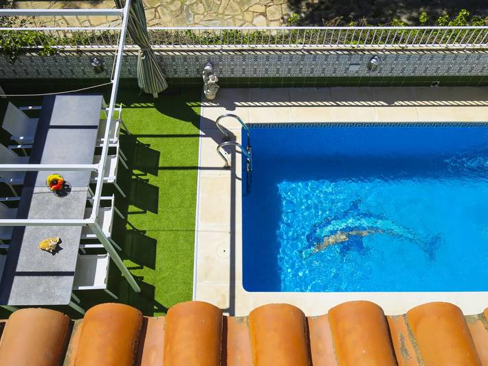 Casa rural para 14 personas, con Balcón además de Terraza y Jardín en Salou - 4