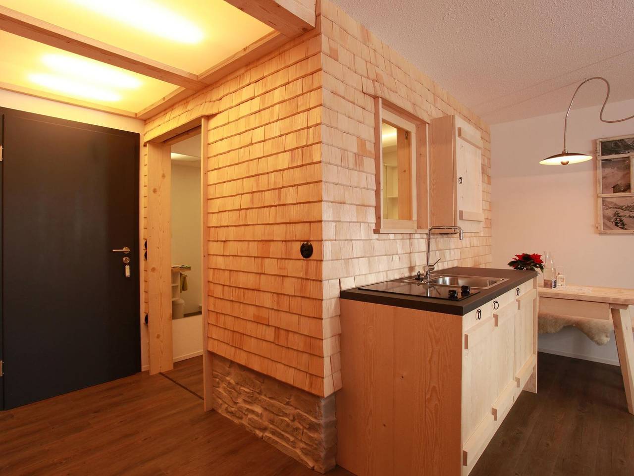 Ganze Ferienwohnung, Landhaus Bromm - Fewo Bergsteiger /2 Schlafräume/Dusche, Wc in Riezlern, Mittelberg