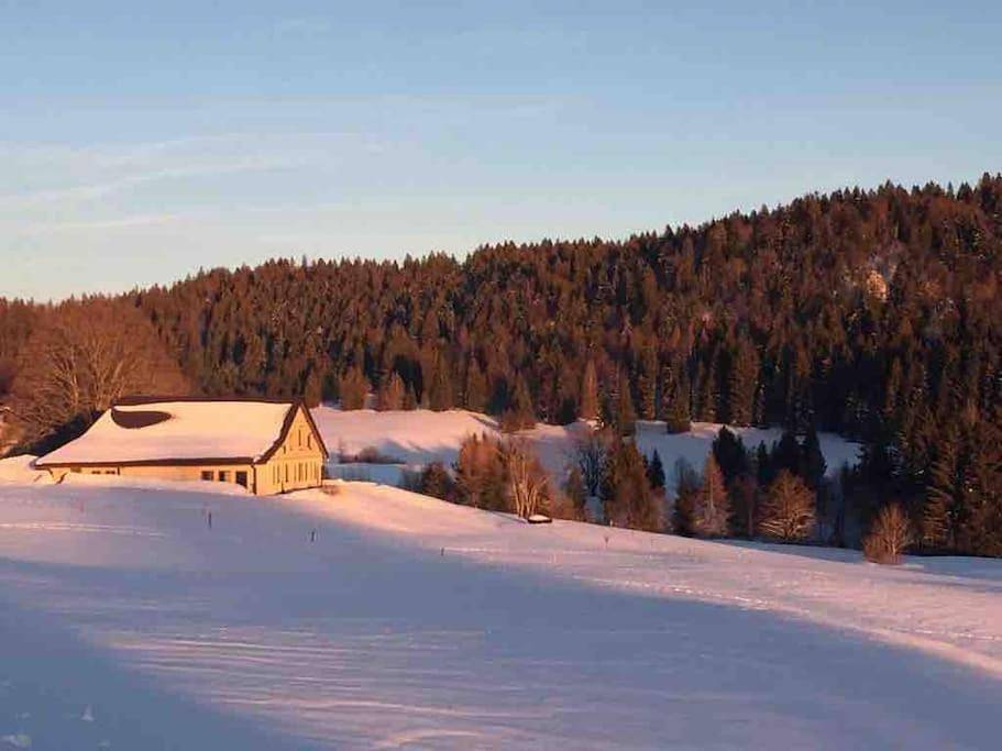 Maison de charme Haut-Jurassienne in Saint-Claude (Jura), Parc naturel régional du Haut-Jura