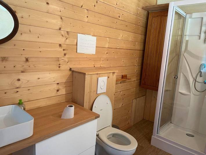 Tente pour 2 personnes, avec vue et jardin dans le Parc national du Mercantour - 2