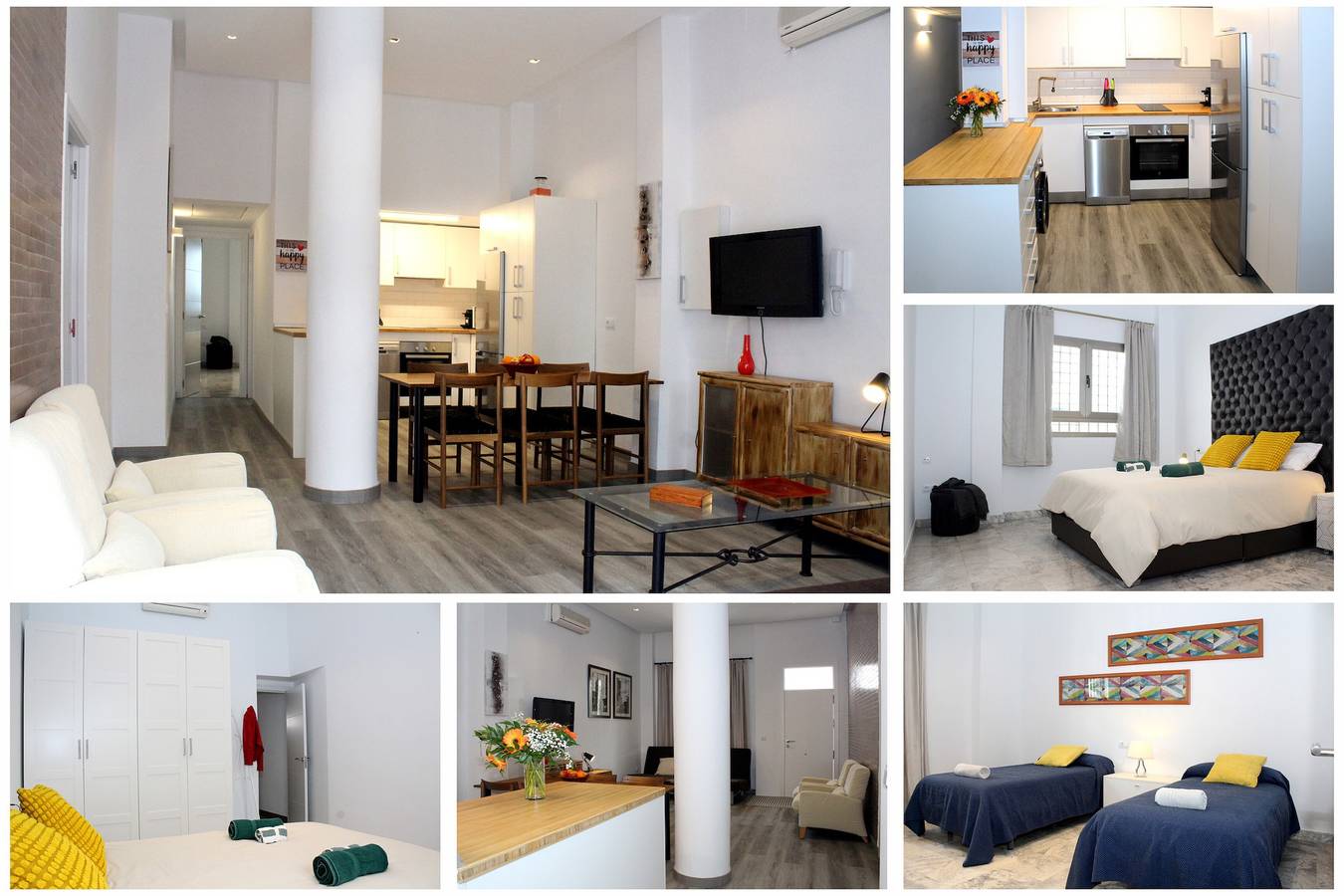 Apartamento entero, Apartamento Espacioso en Triana con Wi-Fi y Aire Acondicionado in Triana, Sevilla