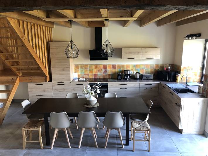 Gîte pour 10 personnes, avec piscine à Lagorce - 3