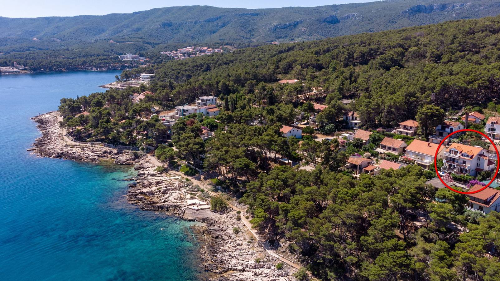 Entire apartment, One bedroom apartment with terrace and sea view Jelsa, Hvar A-4017-b in Jelsa, Hvar