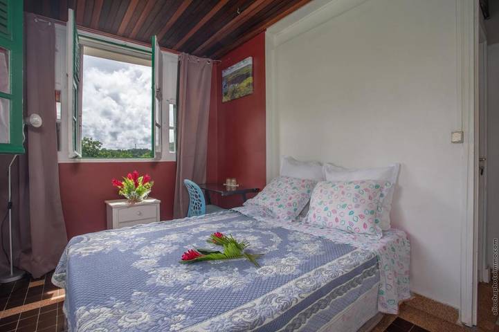 Gîte pour 2 personnes, avec jardin et vue à Morne-à-l'Eau