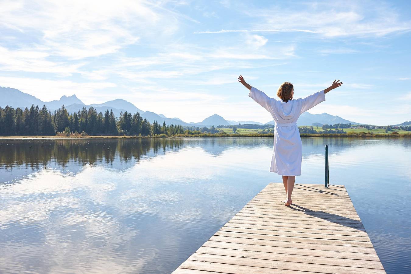 Ez Bio Balance mit Balkon ab 3 Ün in Hopfen am See, Bayerisch Schwaben