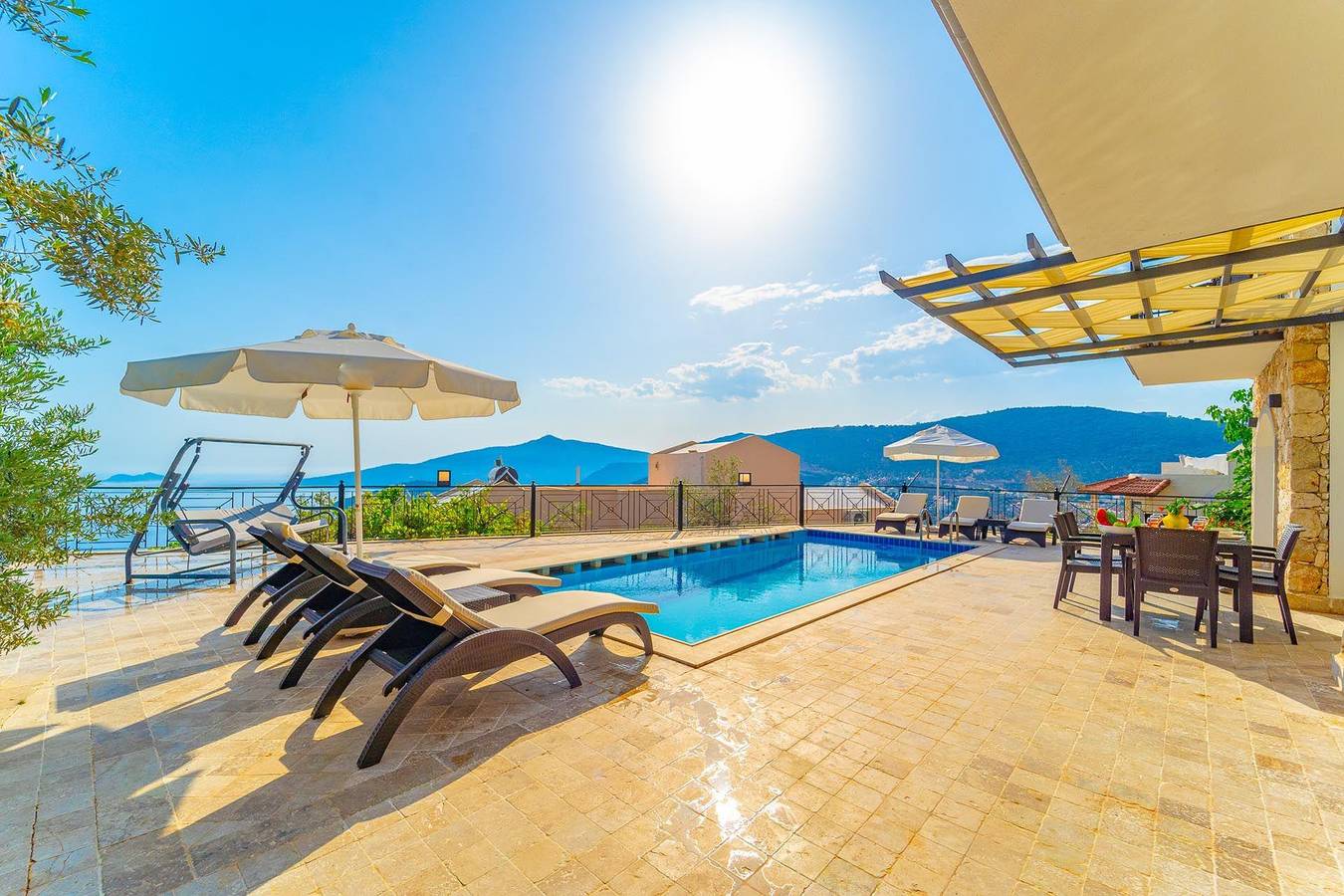 Holiday house for 8 persons approx. 150 qm in Kalkan, Anatolia (Lycia) in Kaş, Saklıkent