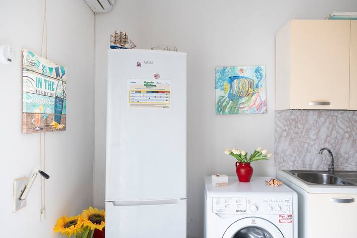'Mono Via Beethoven' Apartment with Sea View, Wi-Fi and Air Conditioning in Porto Cesareo, Taranto-bugten