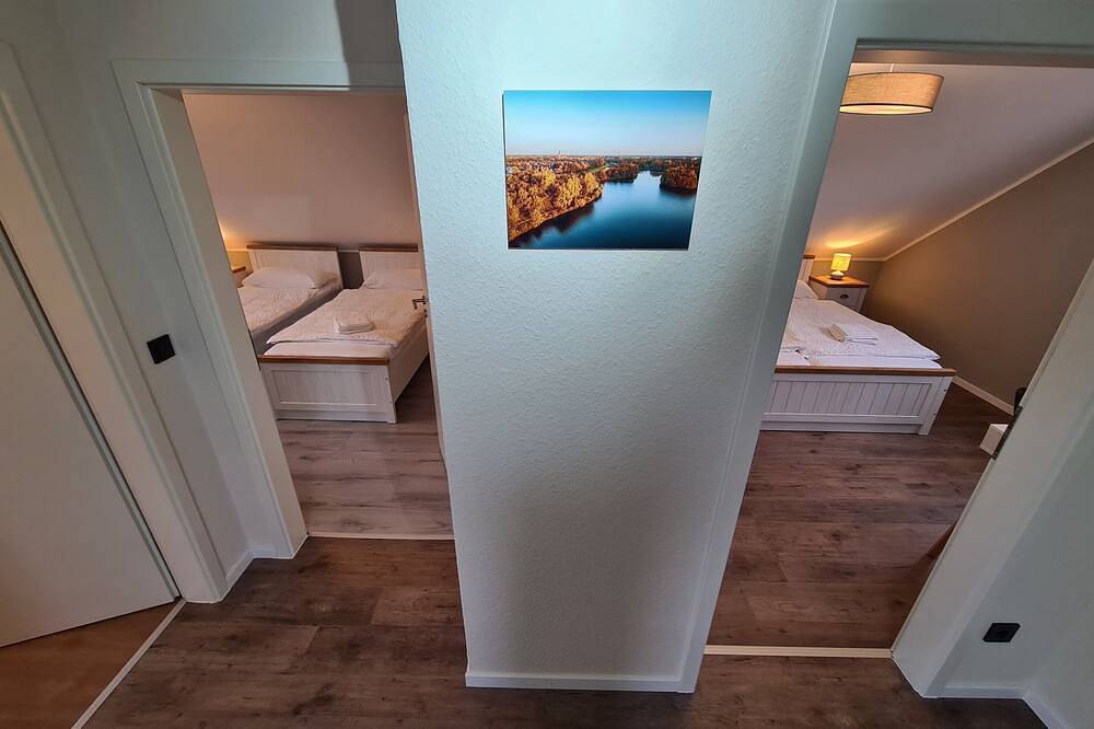 Ferienhaus Feriendomizil Seeluft in Haselünne direkt am See mit schöner Terrasse in Haselünne, Hasetal