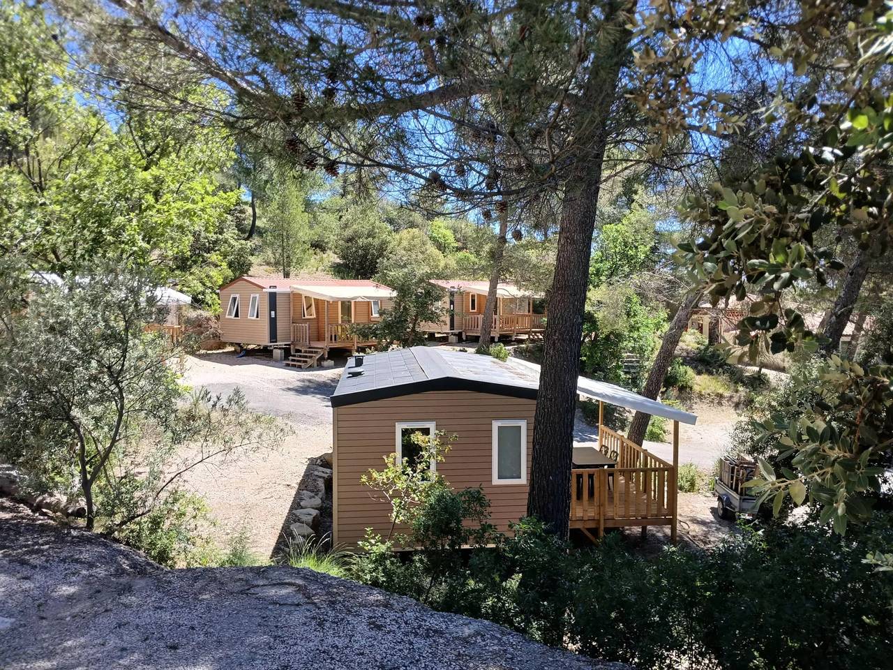 Cabane "Sainte-Victoire", vue panoramique 2 personnes in Puyloubier, Région d'Aix-en-Provence
