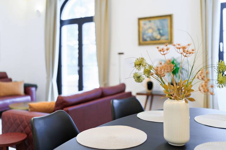 Ganze Wohnung, Ferienwohnung "Schlossplatz Vogtland" mit privater Terrasse, privater Sauna und Wlan in Auerbach, Chemnitz und Umgebung