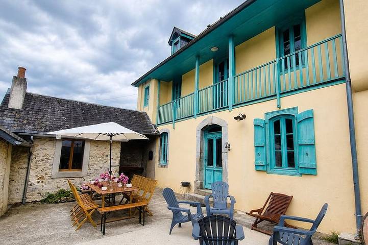 Maison de vacances pour 12 personnes, avec Balcon et Jardin