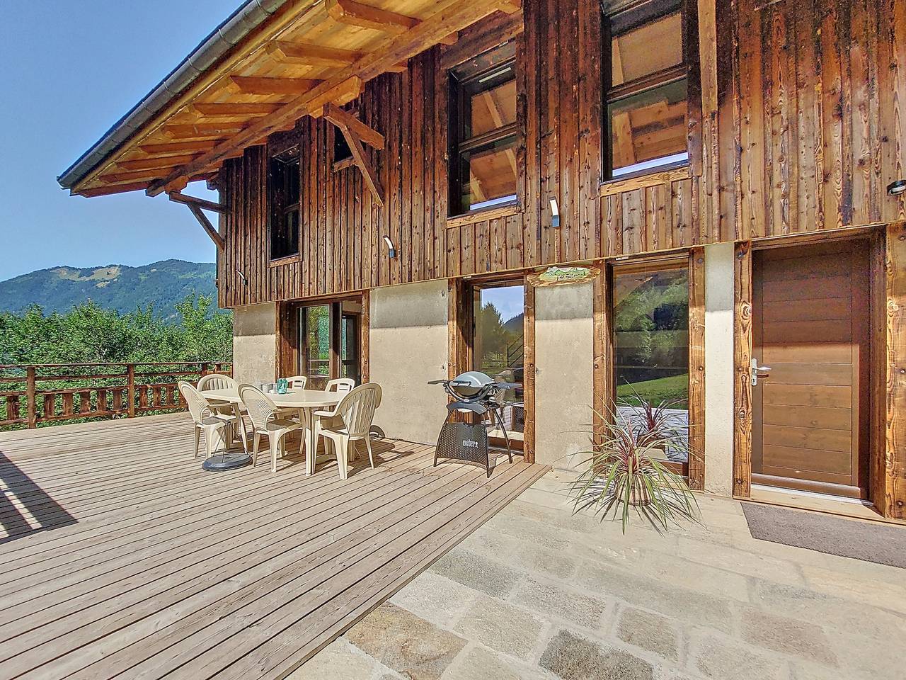 Chalet Josapiar - 6/8 personnes - Saint Jean d'Aulps - Vue montagne in Saint-Jean-d'Aulps, Les Portes du Soleil