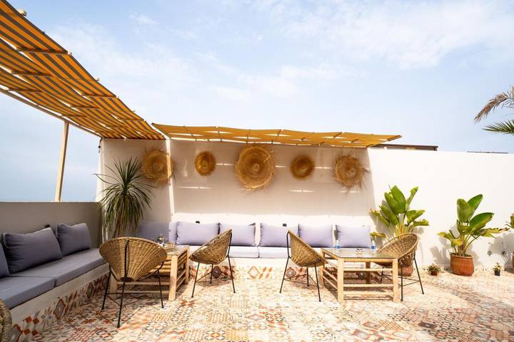 Appartement de vacances pour 4 personnes, avec vue et terrasse