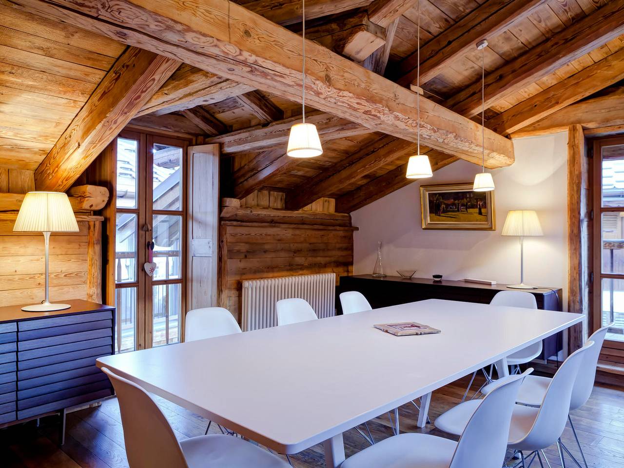 Maison de village chaleureuse au centre de Courchevel, près des pistes, 8 pers, 4 ch, luxe et confort in Courchevel 1300 (Le Praz), Saint-Bon-Tarentaise